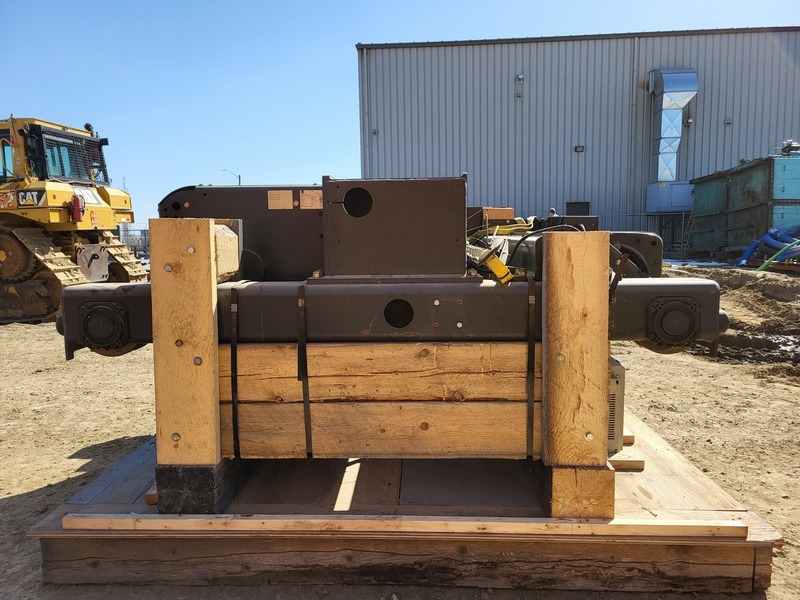 25 Ton, R & M Material Handling Spacemaster #SX60620250P65EHD0F, wire rope electric hoist, dual speed, 2005 - Image 4
