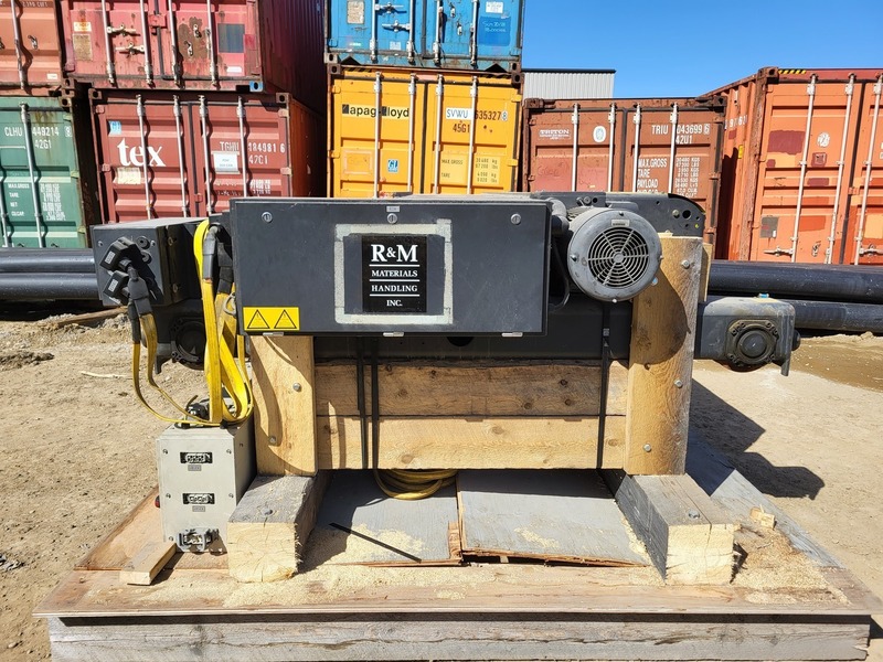 25 Ton, R & M Material Handling Spacemaster #SX60620250P65EHD0F, wire rope electric hoist, dual speed, 2005 - Image 8