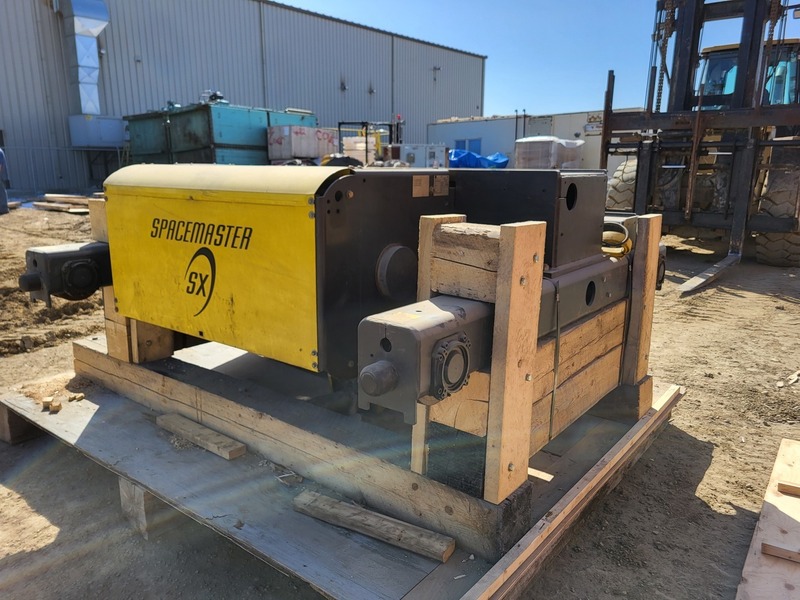 25 Ton, R & M Material Handling Spacemaster #SX60620250P65EHD0F, wire rope electric hoist, dual speed, 2005 - Image 9