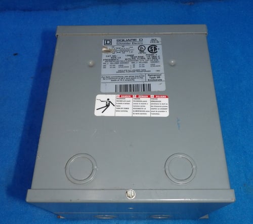 1.5 KVA 240/480 Primary, 24/48 Secondary, Schneider Electric 1.5S82F, dry type, 1 year warranty - Image 1
