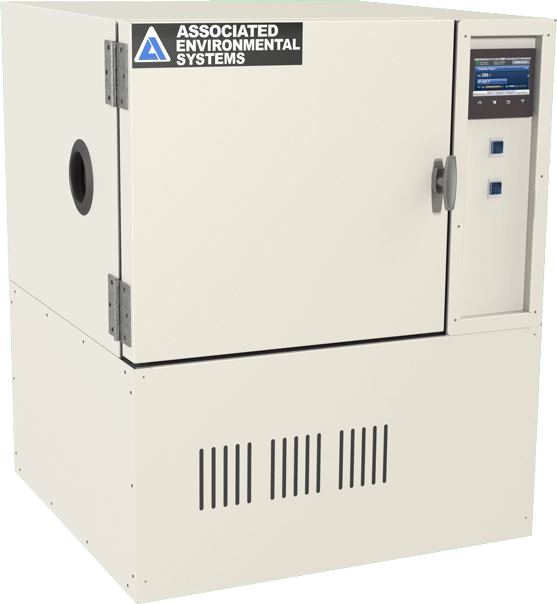 14" width x 13" D x 13" H Associated #LH-1.5, temperature humidity test chamber, 5°C to 94°C, 120 V. - Image 1