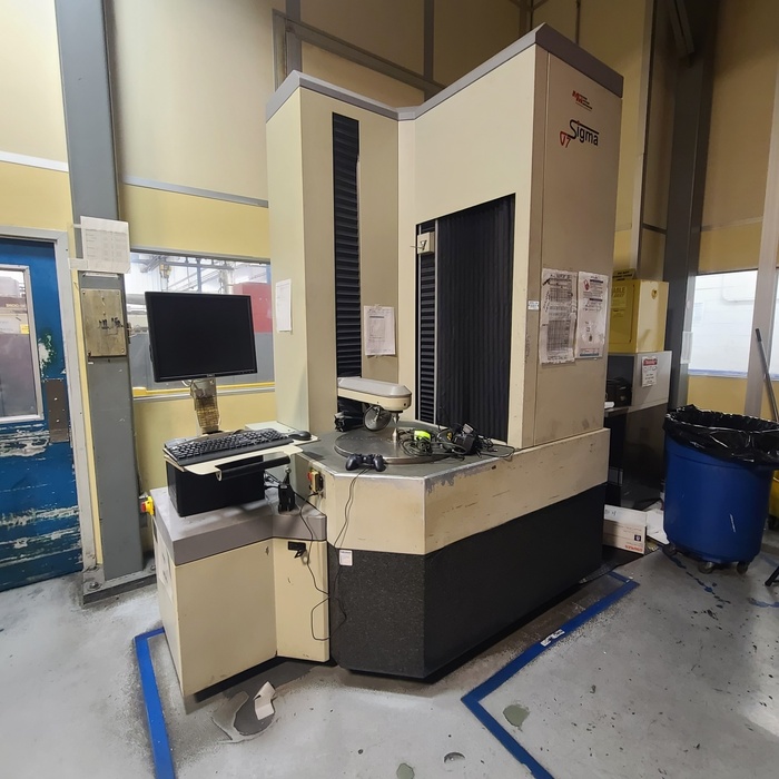 Gleason M & M #Sigma-V7, CNC large capacity gear tester with all associated probes, tooling - Image 2