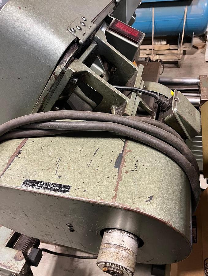 13" x 14" Marvel, Spartan #PA13/2, automatic horizontal bandsaw, 1 1/4" x .042 x 162" blade, 80-330 FPM - Image 4