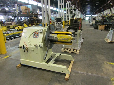 16 Stand, Tishken #16-MW-2, rollforming line, 2" arbor, 8" roll space, 20 HP, American mandrel uncoiler - Image 7