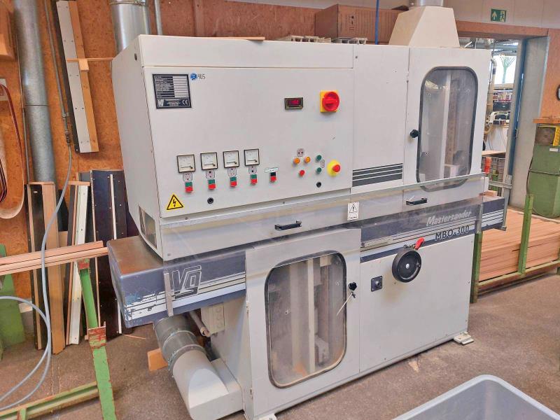 12" Vangroenweghe #MBO-300-2KS/2KS Mastersander, top & bottom sander, open front, 4 heads - 2 top & 2 bottom - Image 1