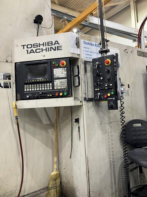 4.3" Toshiba #BTD-110R16, Fanuc 16M, 79" X, 71" Y, 57, " Z, full 4th, coolant thru, 1996 - Image 2