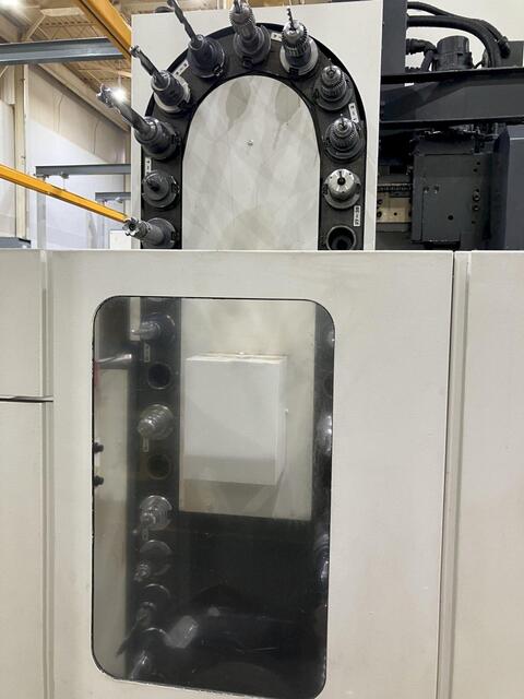 4.3" Toshiba #BTD-110R16, Fanuc 16M, 79" X, 71" Y, 57, " Z, full 4th, coolant thru, 1996 - Image 4