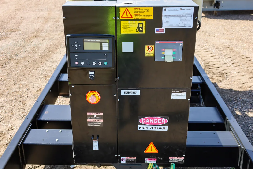 515 KW Generator #IDU1600G20S, open, 277/480 Volts, 5 hours, #088898 - Image 5