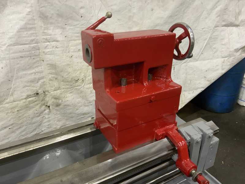36" x 144" LeBlond #Regal, raised bed engine lathe, 28" swing over cross slide, 4-jaw 18" chuck, 20 HP - Image 4