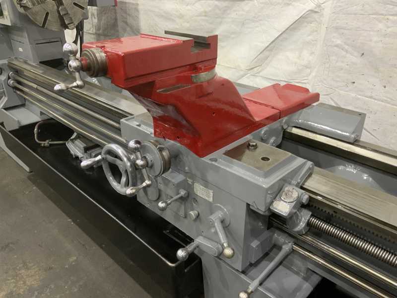 36" x 144" LeBlond #Regal, raised bed engine lathe, 28" swing over cross slide, 4-jaw 18" chuck, 20 HP - Image 6