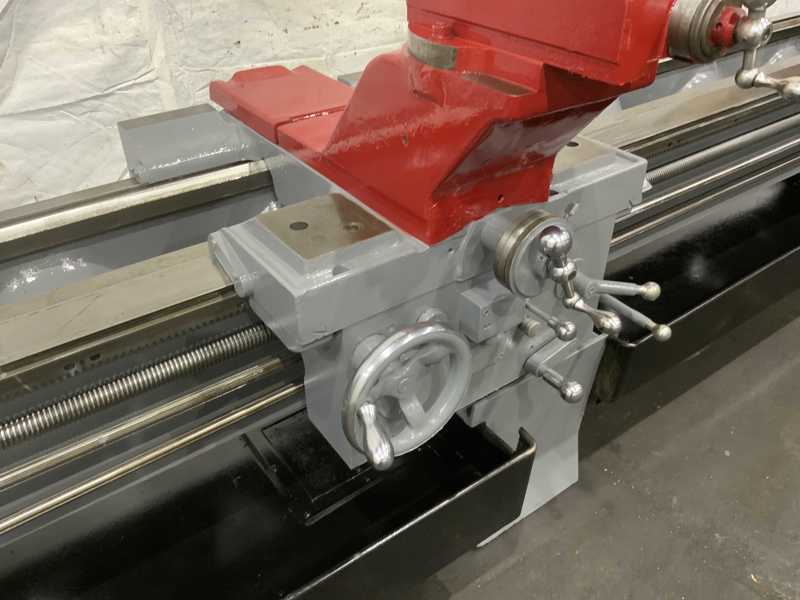 36" x 144" LeBlond #Regal, raised bed engine lathe, 28" swing over cross slide, 4-jaw 18" chuck, 20 HP - Image 7