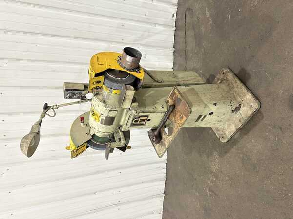 Cincinnati Hisley #17 type 3WFA, double end pedestal grinder, 1 HP, 1750 RPM - Image 1