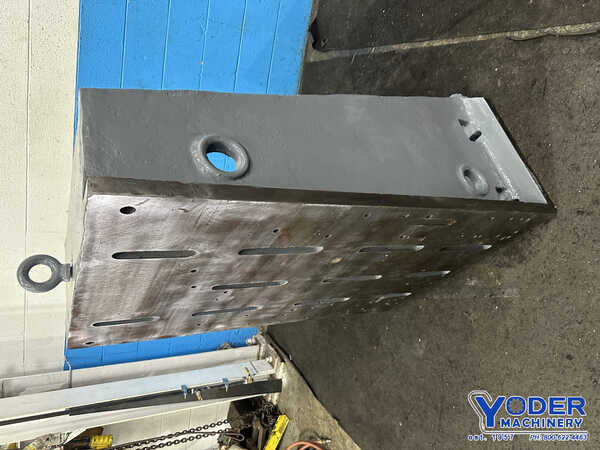 33" x 51" x 21" Angle plate with slots, 12 slots, Cast Iron construction - Image 8