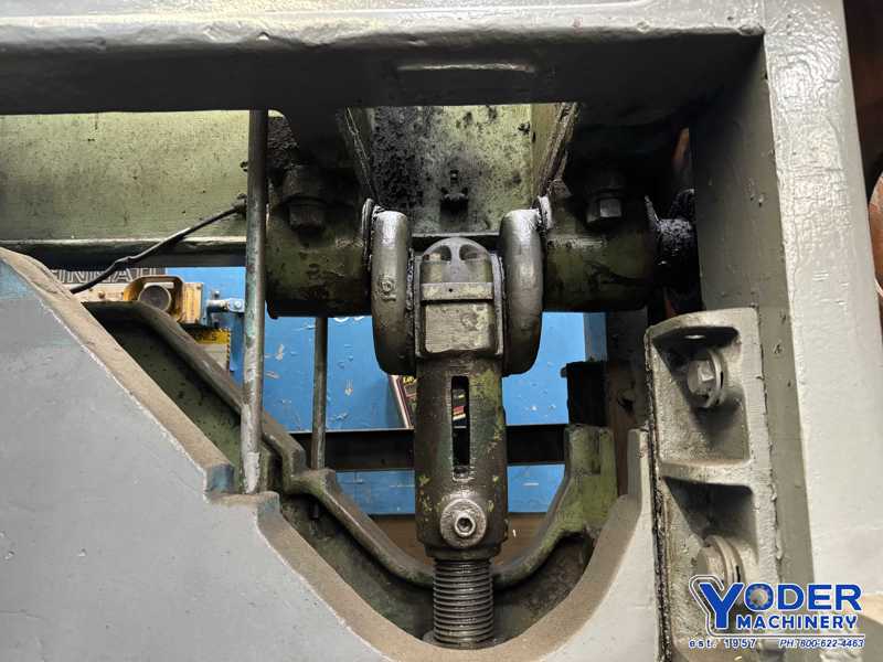 100 Ton, Rousselle #SS30-10, straight side double crank press, 3-1/2" stroke, 17-1/4" Shut Height, air clutch - Image 3