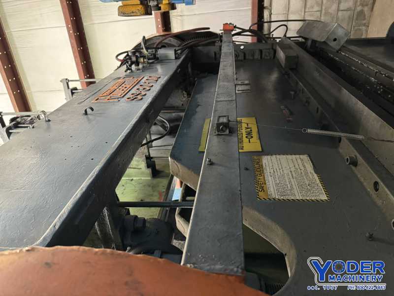100 Ton, Rousselle #SS30-10, straight side double crank press, 3-1/2" stroke, 17-1/4" Shut Height, air clutch - Image 6
