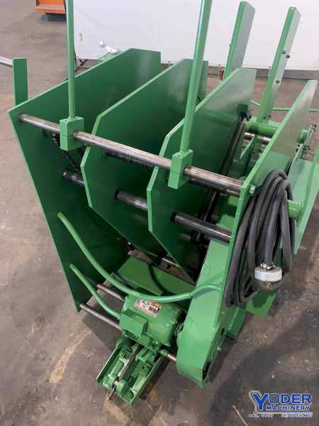 4000 lb. Durant #4816CO, motorized coil cradle, 16" coil width, 48" outside dimension, serial #5380 - Image 2