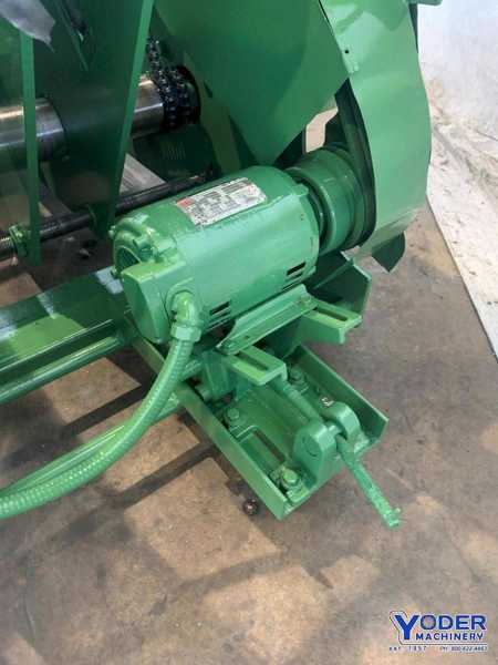 4000 lb. Durant #4816CO, motorized coil cradle, 16" coil width, 48" outside dimension, serial #6467RR - Image 8