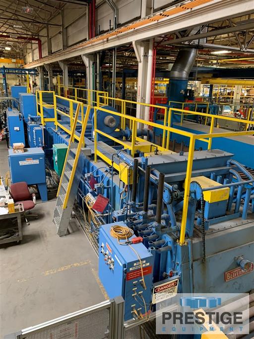 BeaverMatic, electric annealing furnace, 36" x 84" x 18" load size, 2000/hr. max loading, 1650°F, 2008 #43429 - Image 2
