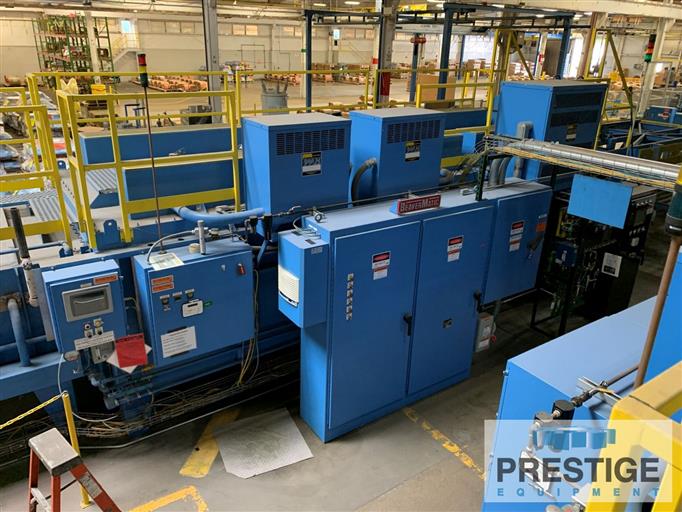 BeaverMatic, electric annealing furnace, 36" x 84" x 18" load size, 2000/hr. max loading, 1650°F, 2008 #43429 - Image 4
