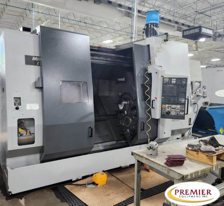 Mori Seiki #ZT-2500, twin spindle, twin turret CNC lathe, MSG-501