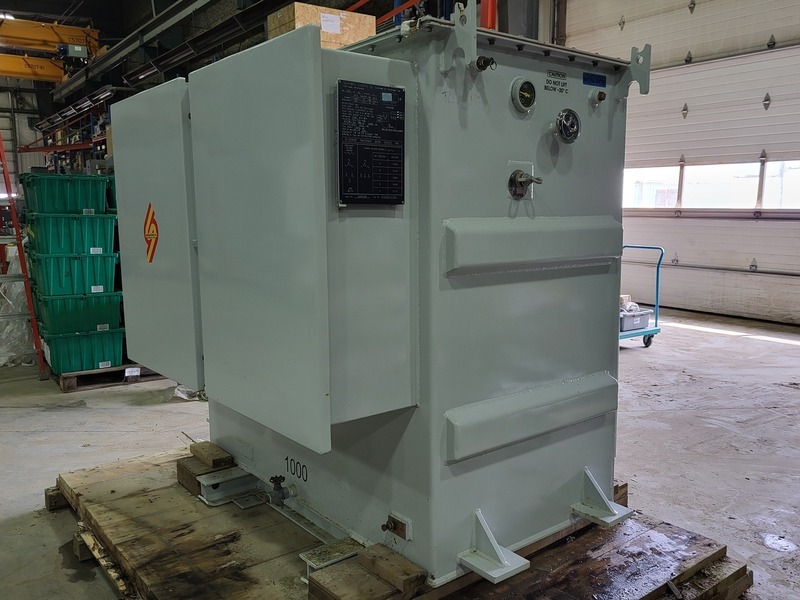 1000 KVA 13800 Primary, 480 Secondary, Southwest Electric 71012C7-31000, step-down transformer, oil, 2014 - Image 8