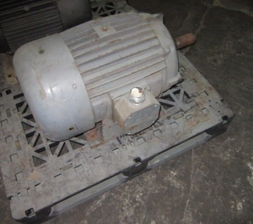 30 HP 1745 RPM Electric Motor, Frame 326u, 69.4/34.7 amps, 230/460 Volts - Image 2