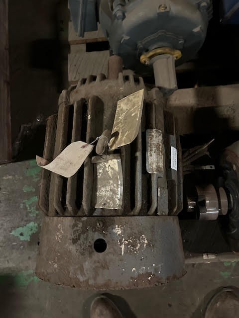 25 HP 1800 RPM Allis Chalmers, Fr. 284T, 230/460 Volts, Squirrel Cage, EOK - Image 2