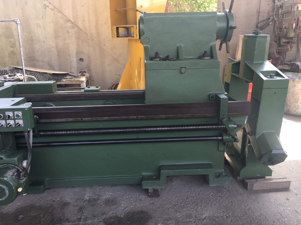16-1/8" x 112" Lehmann #5035, hollow spindle Oil country manual lathe, rebuilt in 2024 - Image 3