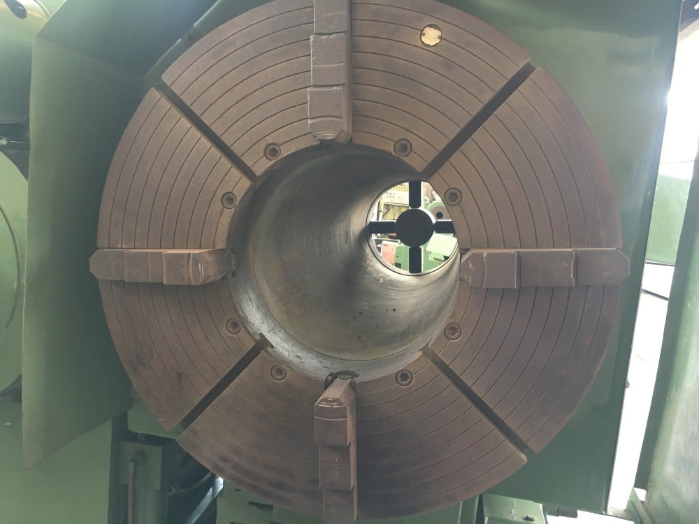 16-1/8" x 112" Lehmann #5035, hollow spindle Oil country manual lathe, rebuilt in 2024 - Image 9