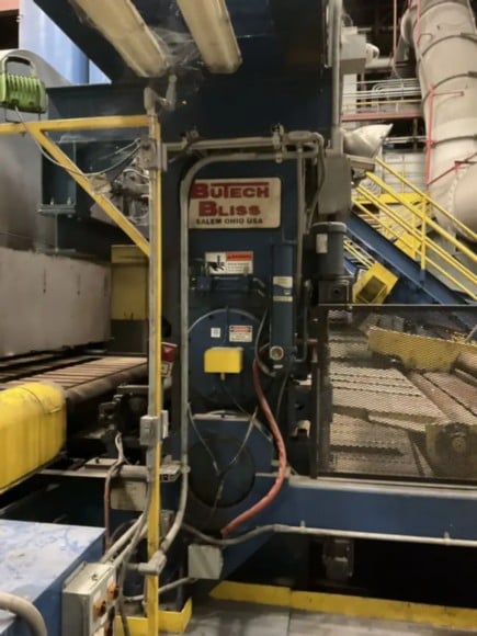 Butech Bliss #DS250-80, shear with controls & Siemens motor control cabinet - Image 3