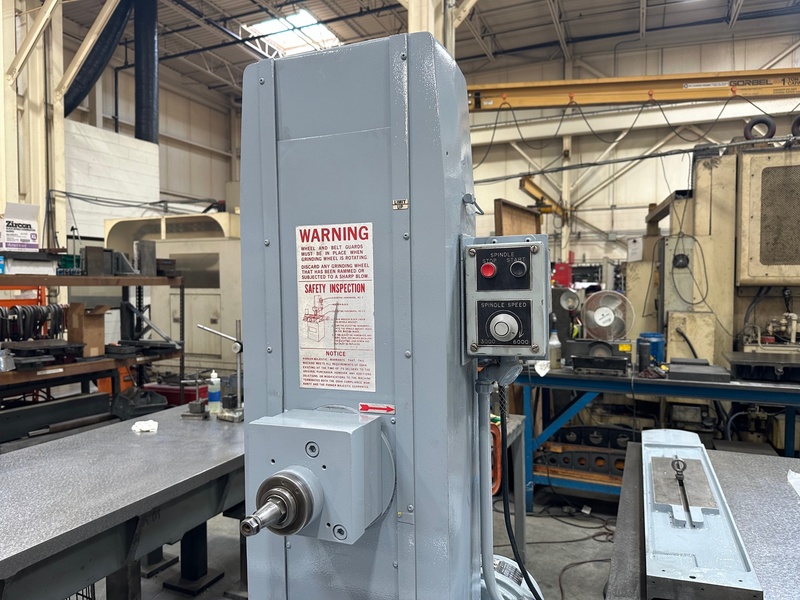 6" x 18" Parker Majestic #2Z, surface grinder, 1.5 HP variable speed spindle, power elevation, reconditioned - Image 8