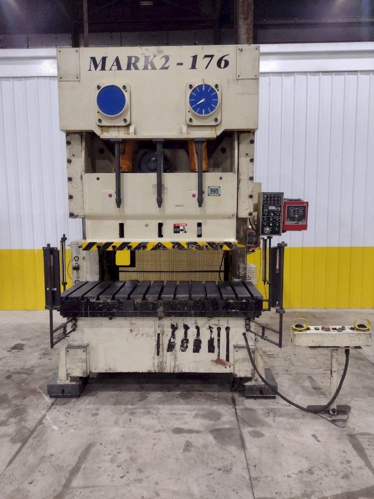 160 Ton, Sutherland #FTP-160, Gap Press, 7.87" stroke, 3.93" slide adj, 30-50 SPM, 20 HP, 2000, FTP-160 - Image 4