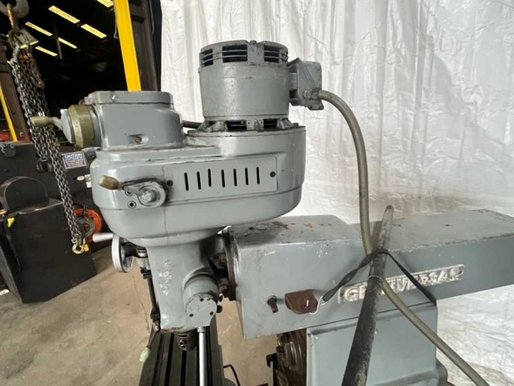 Cincinnati Cintiversal, vertical mill, 12" x51" table, 2 HP - Image 5