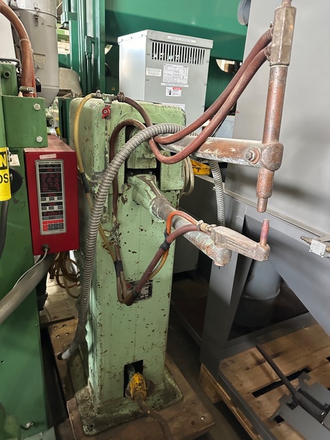10 KVA Acme #0-24-10, Rocker Arm Type Spot Welder,foot pedal,timer,water cooled tips, 0-24-10 - Image 1