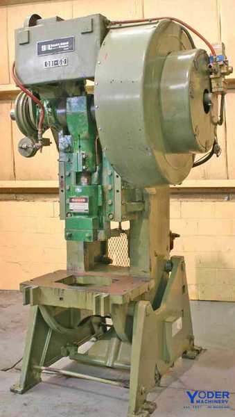 60 Ton, South Bend #OB160, 3" stroke, 13" Shut Height, 3-1/2" slide adj., air clutch/brake, #18618 - Image 2