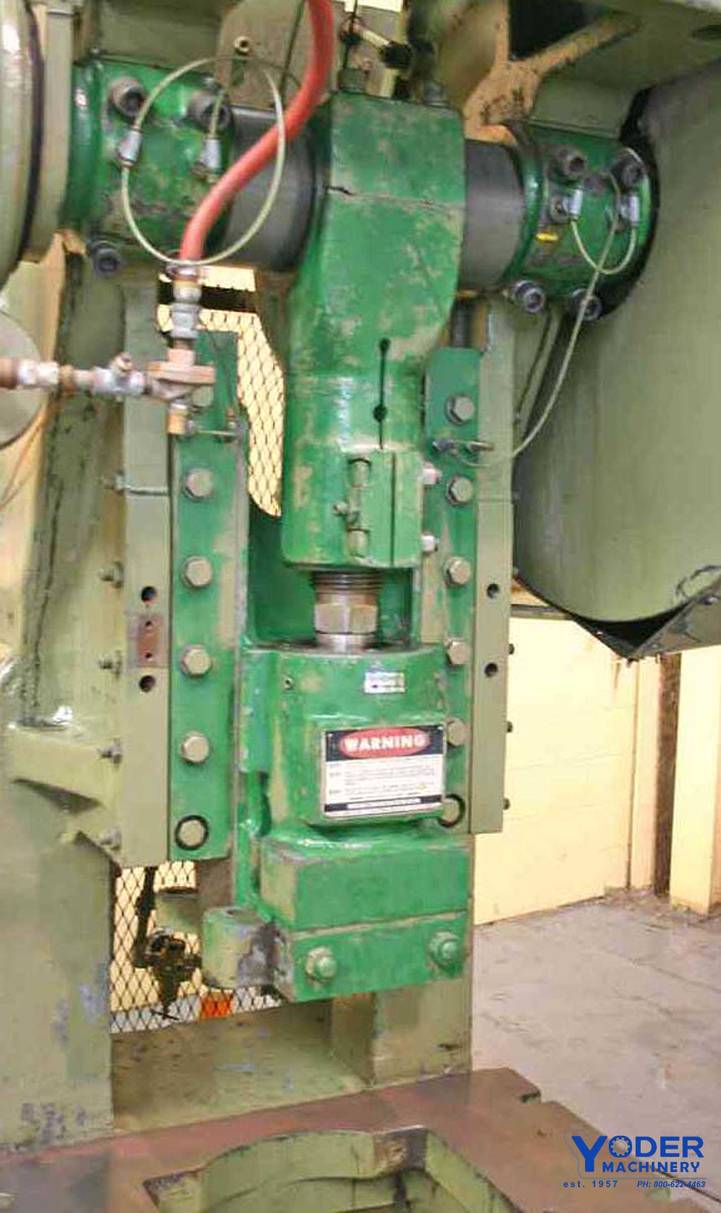 60 Ton, South Bend #OB160, 3" stroke, 13" Shut Height, 3-1/2" slide adj., air clutch/brake, #18618 - Image 3