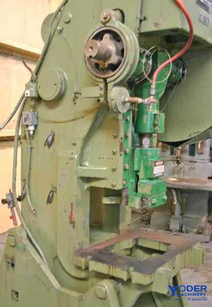 60 Ton, South Bend #OB160, 3" stroke, 13" Shut Height, 3-1/2" slide adj., air clutch/brake, #18618 - Image 4