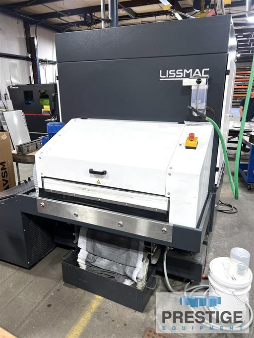 Lissmac / Steelmaster #SMW-533-RBB, wet type, 3-heads, 37" belt, PLC touch screen, 2022, #43369 - Image 8