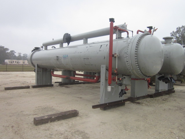 6964 sq.ft., 300 psi shell, 450 psi tube, Gea-Fes, heat exchanger, 200°F shell, 200°F tube, 2005 - Image 1
