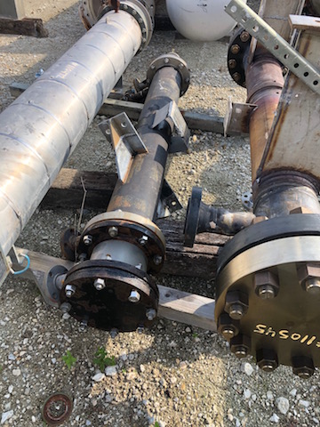 31 sq.ft., 100FV psi shell, Plant Maintenance Exchanger, 100FV psi tube, 450&deg;F shell, 350&deg;F tube, 1998 - Image 3