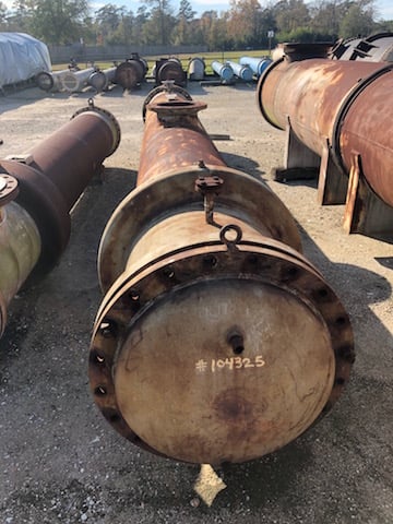 2800 sq.ft., 50 psi shell, Gaston County Exchanger, 120 psi tube, 300°F shell, 250°F tube, 1987 - Image 2