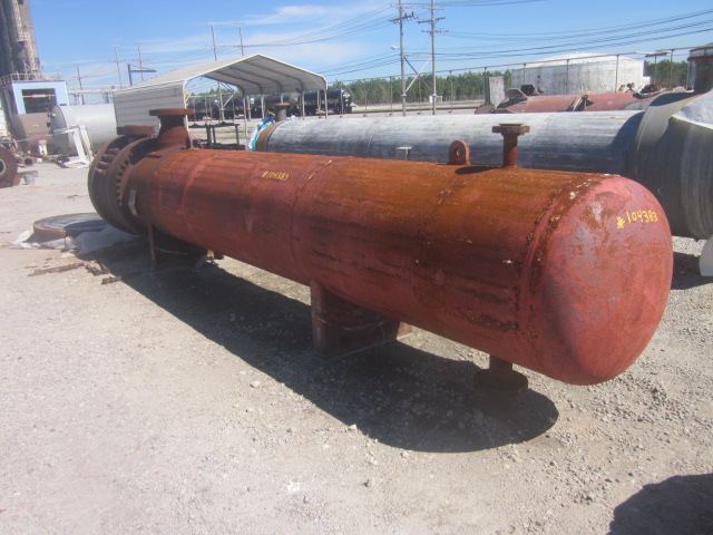 2018 sq.ft., 650 psi shell, J. Oats & Sons, heat exchanger, 1180 psi tube, 550°F shell, 567°F tube, 1988 - Image 2
