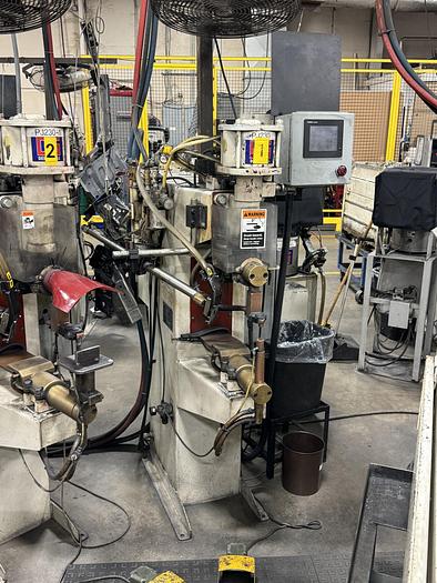 60 KVA Dengensha #NDZ-050-41BNU-R-D, projection spot welder, 2014, #105180 - Image 10
