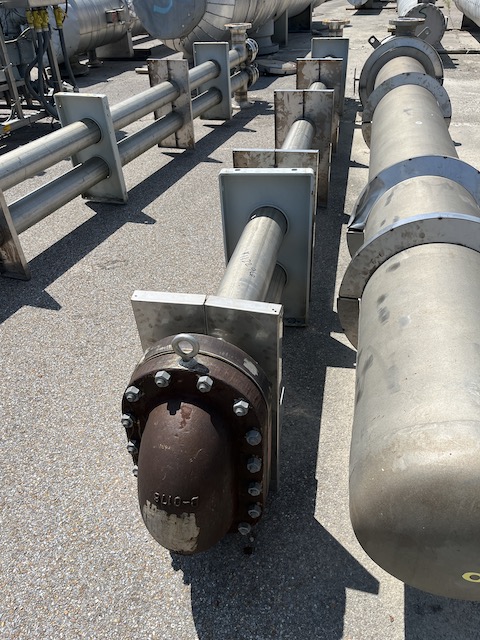 200 sq.ft., 400 psi shell, 235 psi tube, R.width Holland, heat exchanger, 315°F shell, 200°F tube, 2012 - Image 1