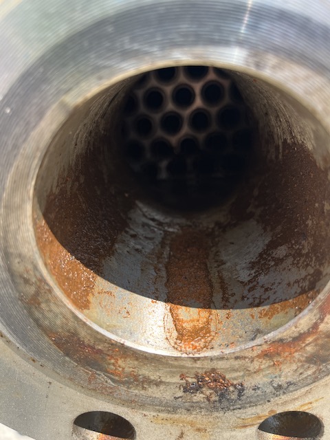200 sq.ft., 400 psi shell, 235 psi tube, R.width Holland, heat exchanger, 315°F shell, 200°F tube, 2012 - Image 7