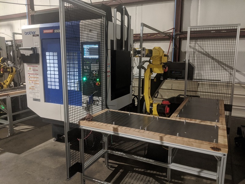 Fanuc, m- 10ia, robot, 55.9" reach, 6-Axis, Fanuc R30ia, teach pendant, 26.4 lbs. payload, (2) grippers, 2021 - Image 2