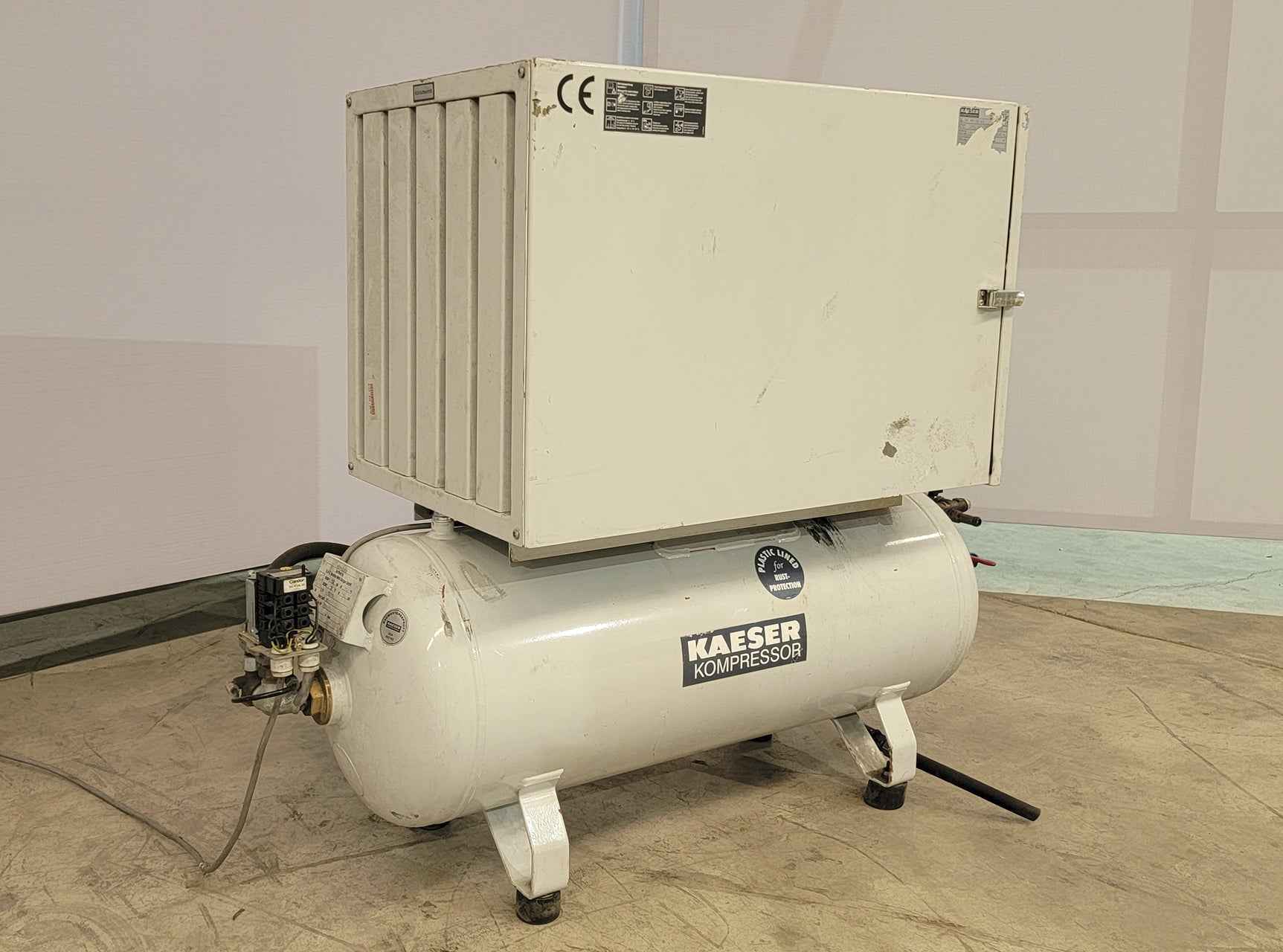 160 psi, Kaeser #S/M 160, piston compressor, 2001 - Image 2