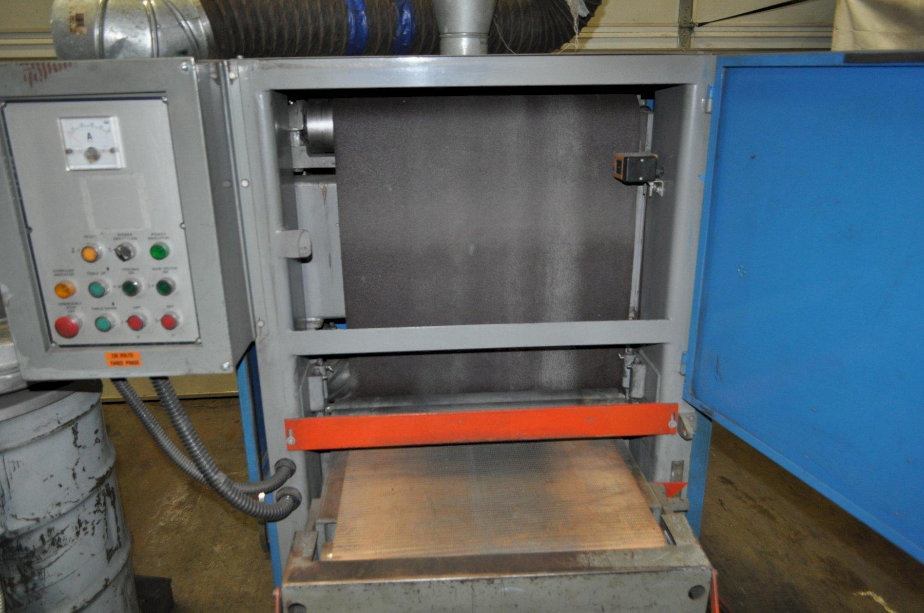 25" x 60" Ramco #DW-25R, metalworking belt sander - Image 5