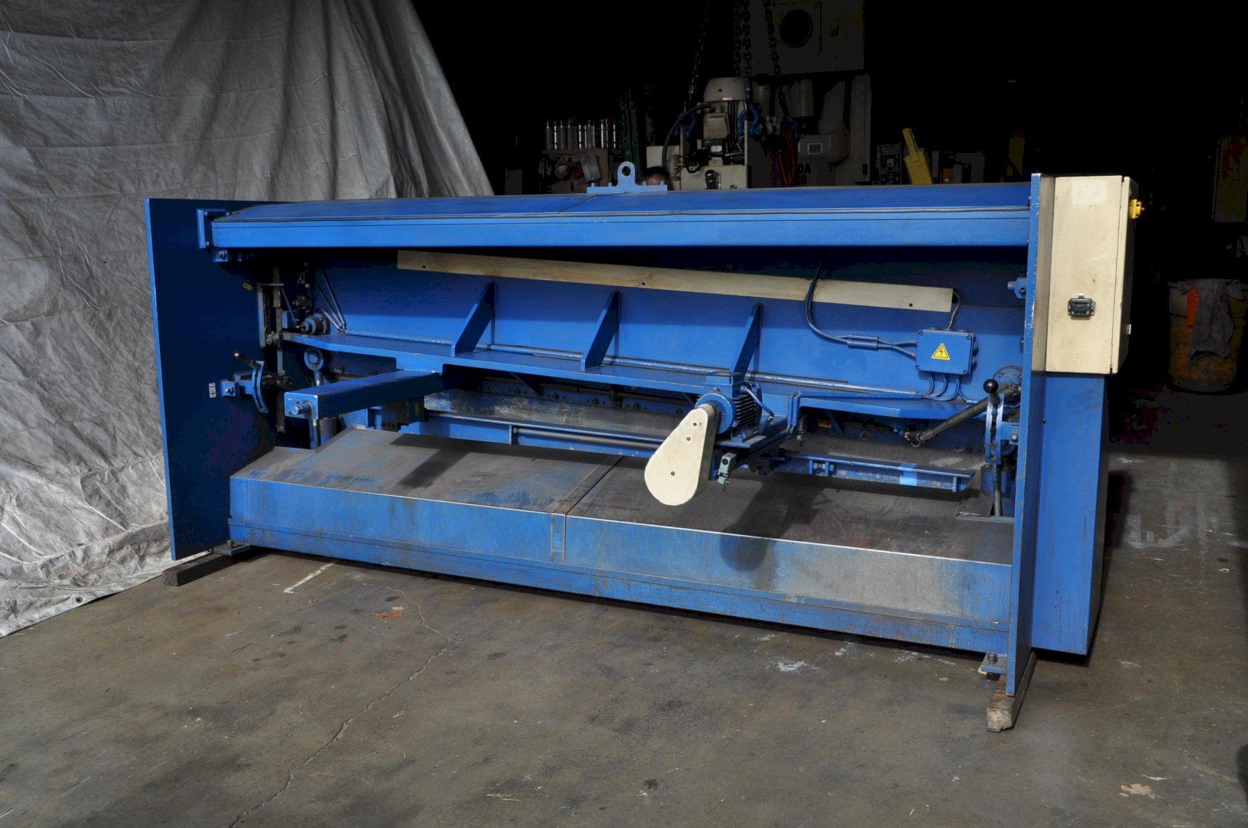 1/4" x 10' Atlantic #HOE-10-1/4, hydraulic shear, 30" front operated power back gauge, 39" squaring arm - Image 8