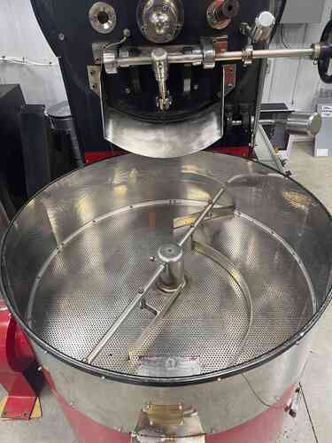 Toper #TKMS30, 30 kilo coffee roaster, digital controls, custom Chaff collector, 2004 - Image 6